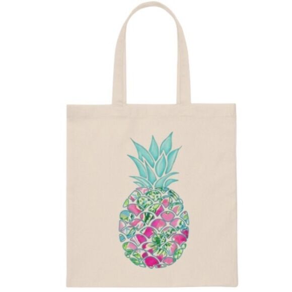 Lilly-inspired Pineapple Tote - Picture 1 of 3